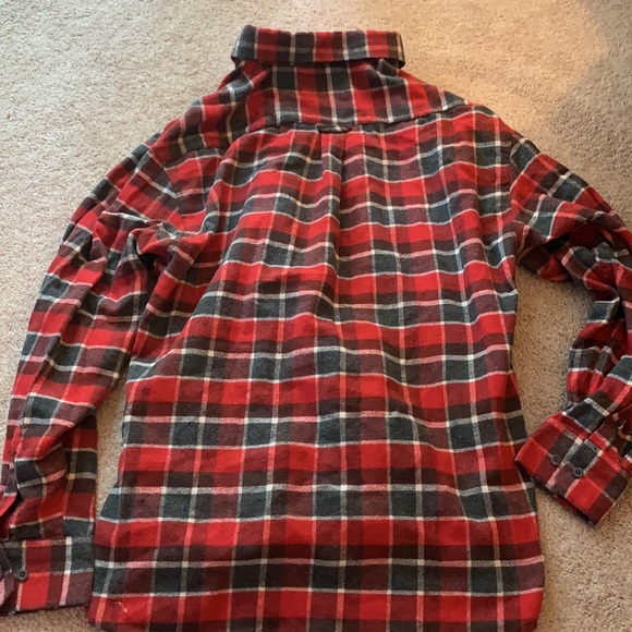 Men’s Red Gray and White Flannel - Picture 12 of 12